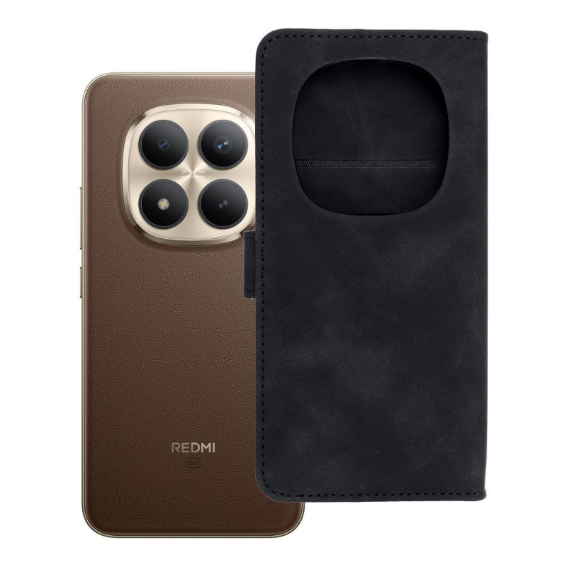Pouzdro TENDER BOOK pro Xiaomi Redmi Note 15 Pro Plus 5G - černé
