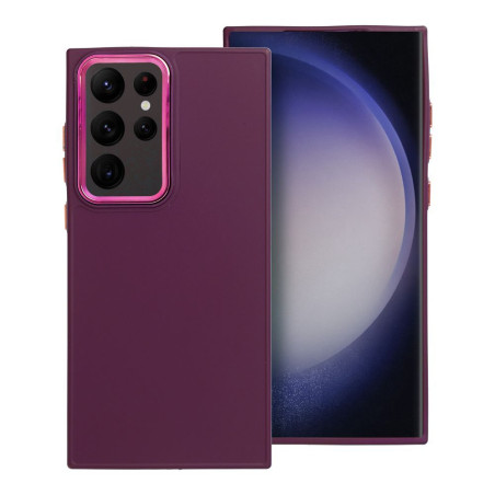 Kryt Samsung Galaxy S23 Ultra FRAME fialový | applegang.cz