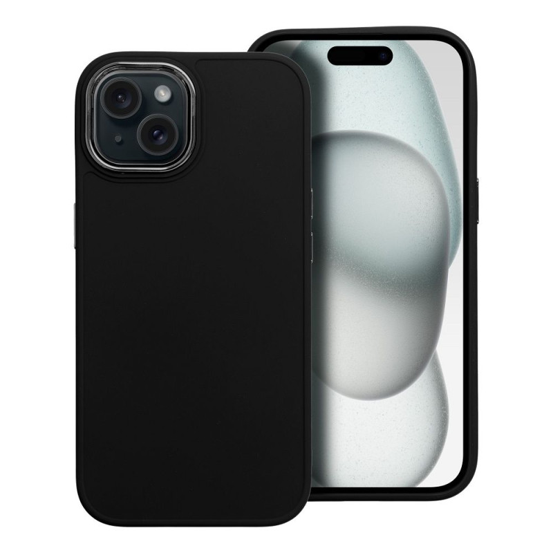 Kryt FRAME pro iPhone 15 - černý