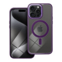 Kryt Color Edge MagSafe pro iPhone 15 Pro Max – fialový