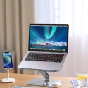 UGREEN LP339 Výškově stavitelný stojánek pro MacBook/laptop 13-17", hliníkový, stříbrný