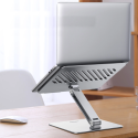 UGREEN LP339 Výškově stavitelný stojánek pro MacBook/laptop 13-17", hliníkový, stříbrný