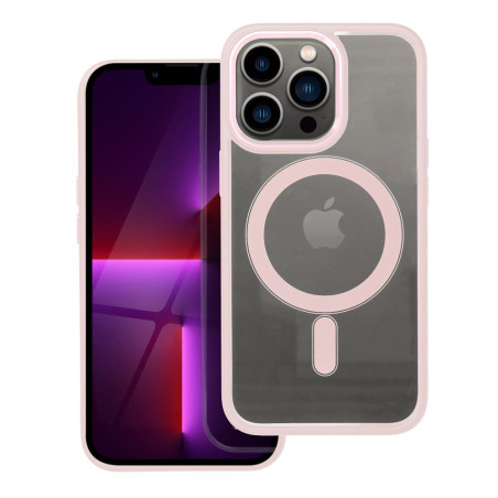 Kryt Color Edge MAG COVER pro iPhone 13 Pro - růžový