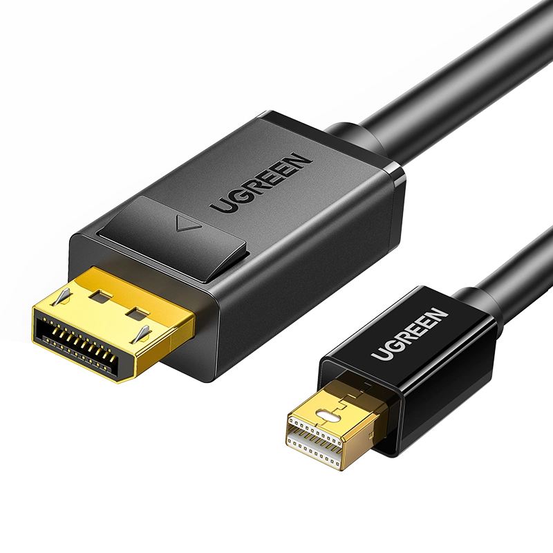 UGREEN MD105 Redukční kabel Mini DisplayPort na DisplayPort, délka 1,5m, černý