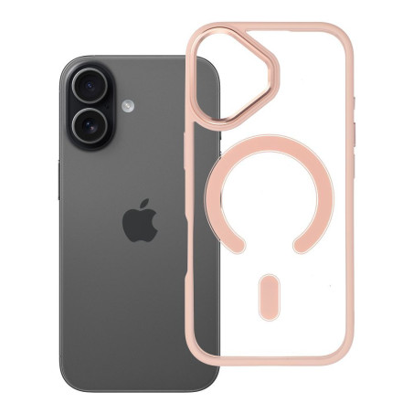 Kryt COLOR EDGE MAG COVER MagSafe pro iPhone 17 - růžový