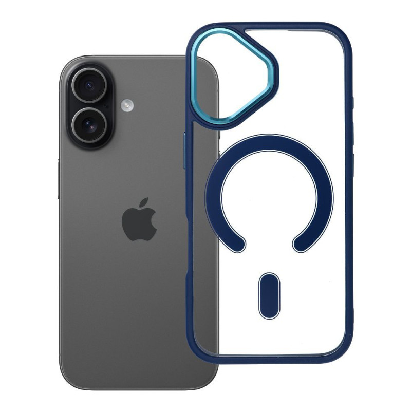 Kryt COLOR EDGE MAG COVER MagSafe pro iPhone 17 - modrý