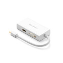 UGREEN MD114 Převodník (adaptér) z Mini DisplayPort na HDMI/VGA/DVI, bílý