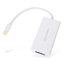 UGREEN MD114 Převodník (adaptér) z Mini DisplayPort na HDMI/VGA/DVI, bílý