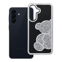 Kryt Teddy Bear pro Samsung Galaxy A57 5G - stříbrný