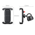 Ugreen univerzální držák telefonu na kolo pro řídítka motocyklu černý (LP494 black)