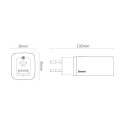 BASEUS CCGAN2L-B01 GaN2 Lite Dvouportová nabíječka USB + USB-C PD 65W, černá