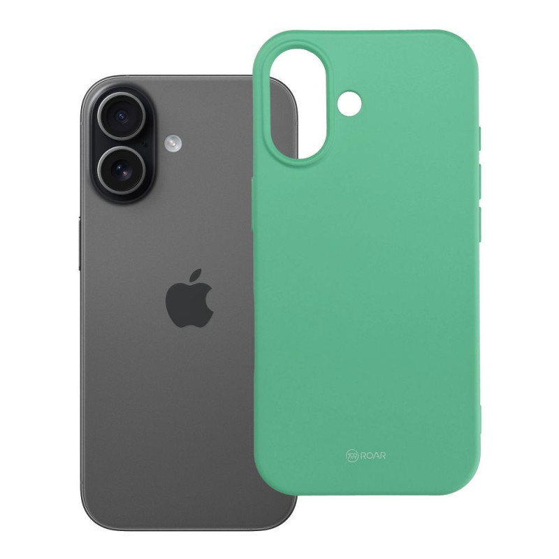 Kryt Roar ALL DAY COLORFUL JELLY pro iPhone 17 - mátově zelený