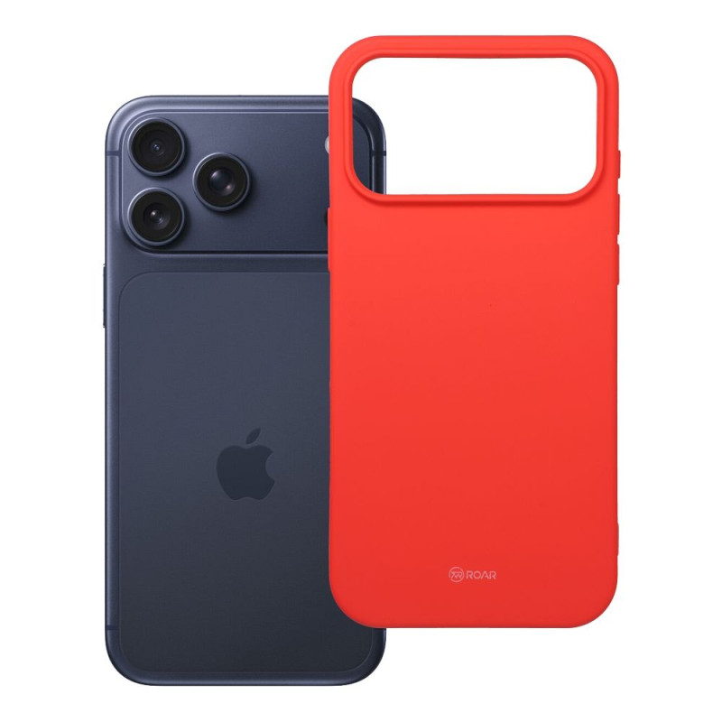 Kryt Roar ALL DAY COLORFUL JELLY pro iPhone 17 Pro Max (6,9") - broskvově růžový