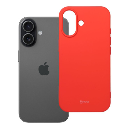 Kryt Roar ALL DAY Colorful Jelly pro iPhone 17 - broskvově růžový