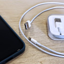 AG PREMIUM HD4 Kabel USB/Lightning pro Apple zařízení, délka 1m, bílý