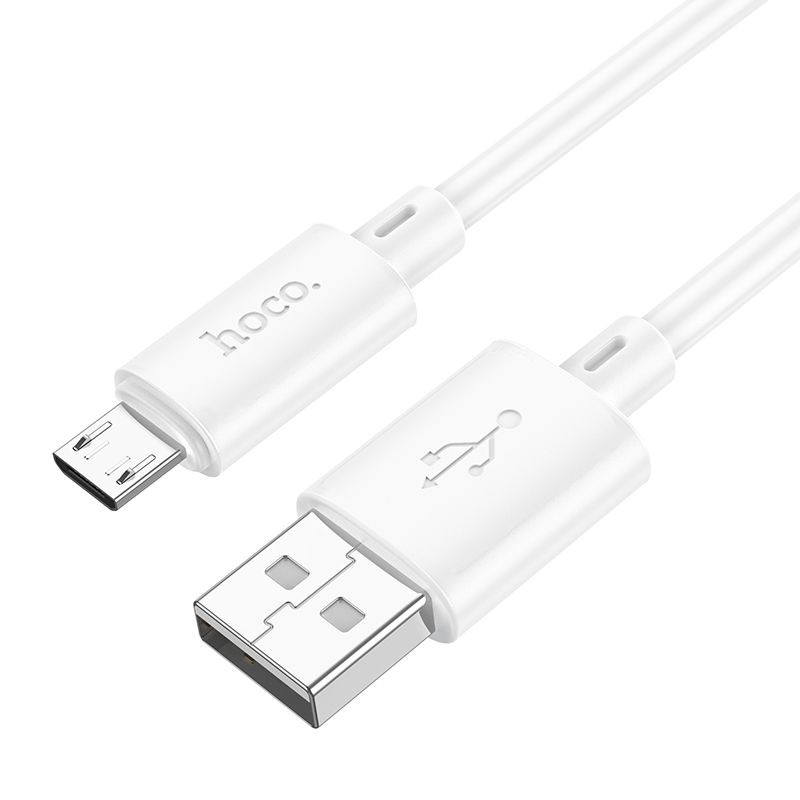 Kabel Hoco X88 1 m pro Micro USB - bílý