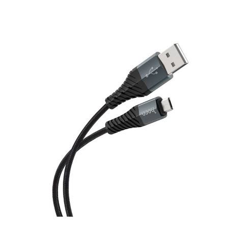 Kabel Hoco X38 USB-A na Micro USB 1 m černý