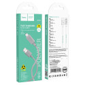 Kabel Hoco X107 USB-A na Micro USB 1 m šedý