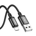 Kabel Hoco X89 USB-A na Micro USB 2 m 2,4A černý