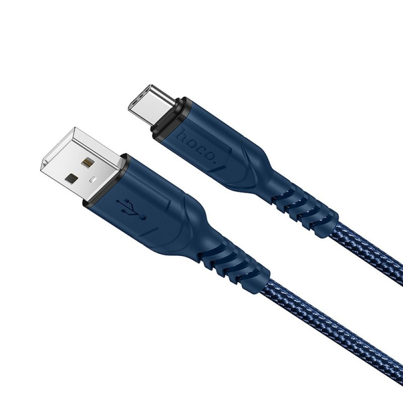 Kabel Hoco VICTORY X59 1 m pro USB-C - modrý