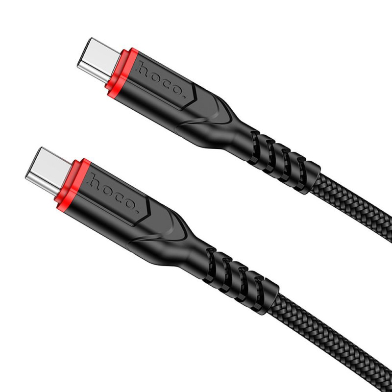 Kabel Hoco VICTORY X59 PD QC 3A 60W 1 m pro USB-C - černý