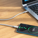 Kabel Hoco U134 USB-C na USB-C 240W 1,8 m šedý