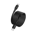 Kabel Hoco X120 USB-C na USB-C 60W 1 m černý