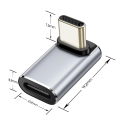 Úhlový adaptér USB-C Tech-Protect Ultraboost AA02 Šedý