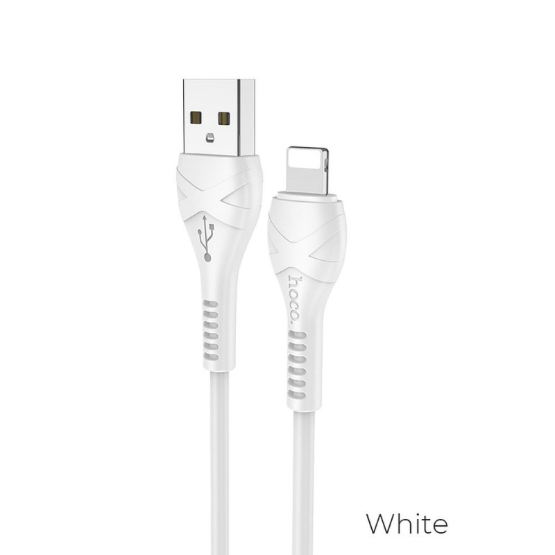 Kabel Hoco X37 USB-A 1 m pro Lightning - bílý