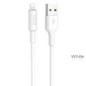 Kabel Hoco SOARER X25 1 m Lightning bílý