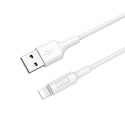 Kabel Hoco SOARER X25 1 m Lightning bílý