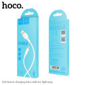 Kabel Hoco SOARER X25 1 m Lightning bílý