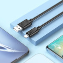 Kabel Hoco X88 USB-A na Lightning 1 m pro iPhone - černý