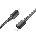 Kabel Hoco X96 USB-C na Lightning 20W 1 m černý