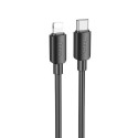 Kabel Hoco X96 USB-C na Lightning 20W 1 m černý