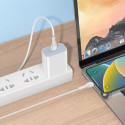 Kabel Hoco X37 USB-C na Lightning 1 m 27W bílý
