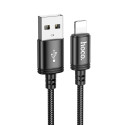 Kabel Hoco X89 USB-A na Lightning 2 m, 2,4 A černý