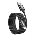 Kabel Hoco X89 USB-A na Lightning 2 m, 2,4 A černý
