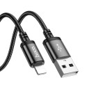Kabel Hoco X89 USB-A na Lightning 2 m, 2,4 A černý