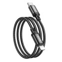 Kabel Hoco X89 USB-C na Lightning PD 20W 1 m - černý
