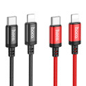 Kabel Hoco X89 USB-C na Lightning PD 20W 1 m - černý