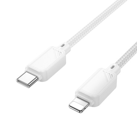 Kabel Hoco X113 USB-C na Lightning 27W 1 m bílý