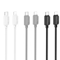 Kabel Hoco X113 USB-C na Lightning 27W 1 m černý