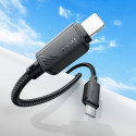 Kabel Hoco X113 USB-C na Lightning 27W 1 m černý