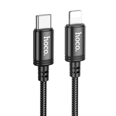 Kabel Hoco X89 USB-C na Lightning PD 27W 2 m - černý