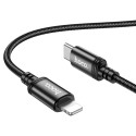 Kabel Hoco X89 USB-C na Lightning PD 27W 2 m - černý
