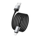 Kabel Hoco X117 USB-A na Lightning 2,4A 1 m černý