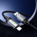 Kabel Hoco X117 USB-A na Lightning 2,4A 1 m černý