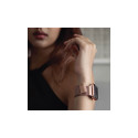 UNIQ Dante Prémiový ocelový řemínek s milánským tahem pro Watch 42/44/45/49mm, karamelově zlatý