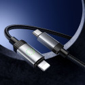 Kabel Hoco X117 USB-C na Lightning 27W 1 m černý